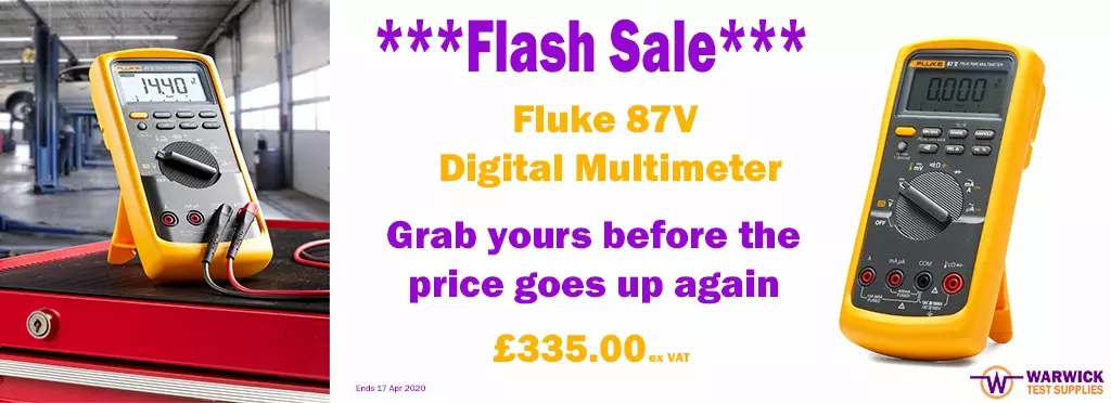 Fluke 87V Flash Sale